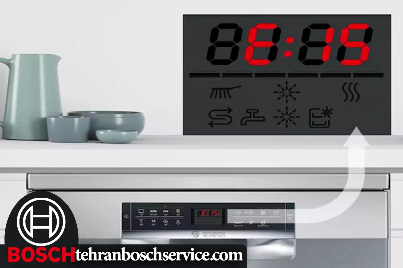 روش تشخیص و رفع ارور شیر آب در ماشین ظرفشویی BOSCH