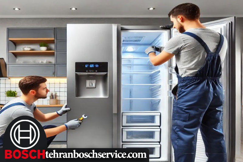 هزینه تعویض فیلتر یخچال ساید BOSCH 
